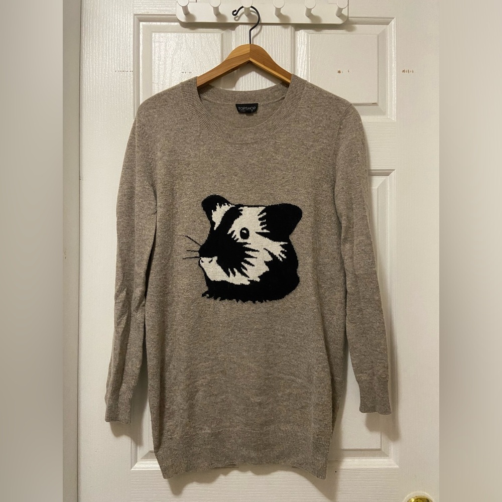 TOPSHOP long knitted sweater